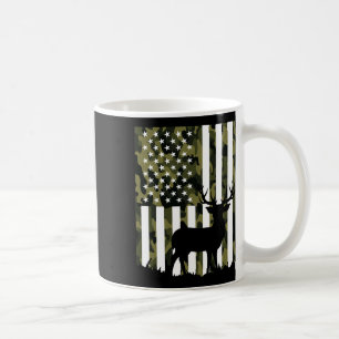 Hunter Camouflage Hunting Hunt Buck Elk American F Kaffemugg
