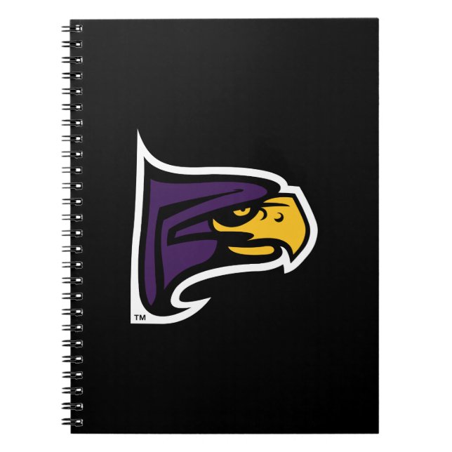 Hunter College Hawk Profil Maskot Anteckningsbok (Framsidan)