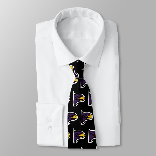 Hunter College Hawk Profil Maskot Slips (Bunden)