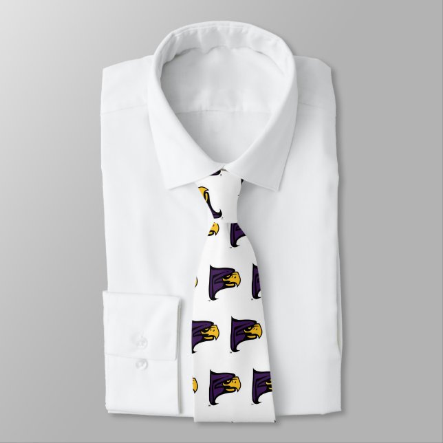 Hunter College Hawk Profil Maskot Slips (Bunden)