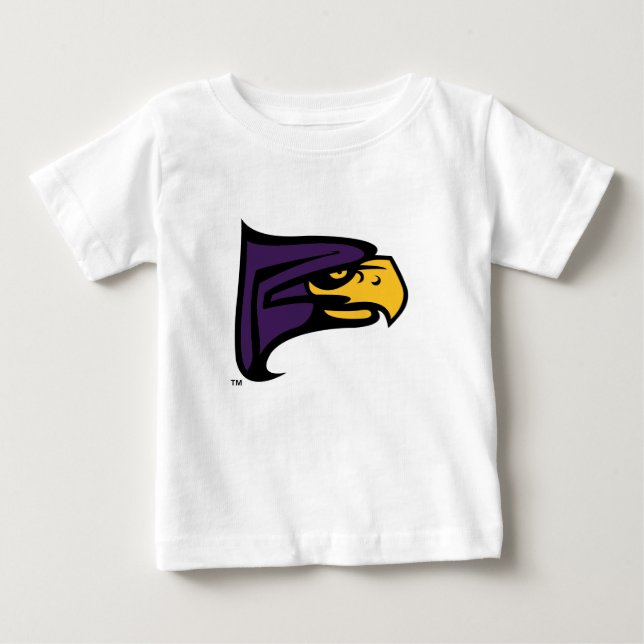 Hunter College Hawk-profilmaskot T Shirt (Framsida)