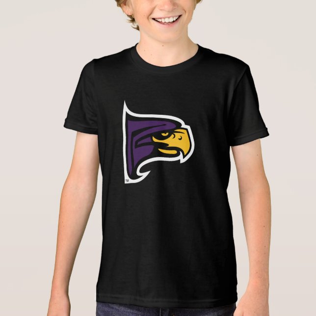 Hunter College Hawk-profilmaskot T Shirt (Framsida)