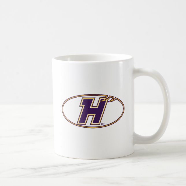 Hunter College Hawks Atletiska Logo Kaffemugg (Höger)