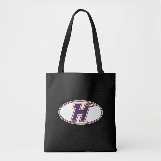 Hunter College Hawks Atletiska Logo Tygkasse (Framsida)