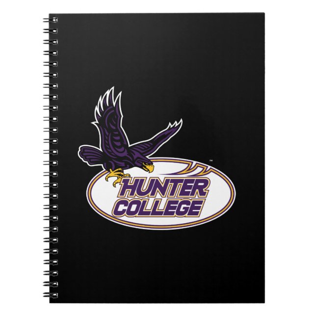 Hunter College Hawks Maskot Anteckningsbok (Framsidan)