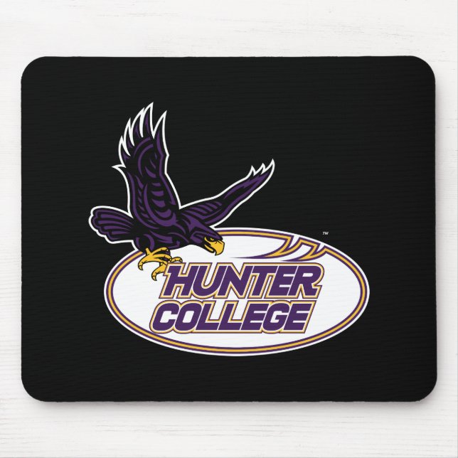 Hunter College Hawks Maskot Musmatta (Framsidan)