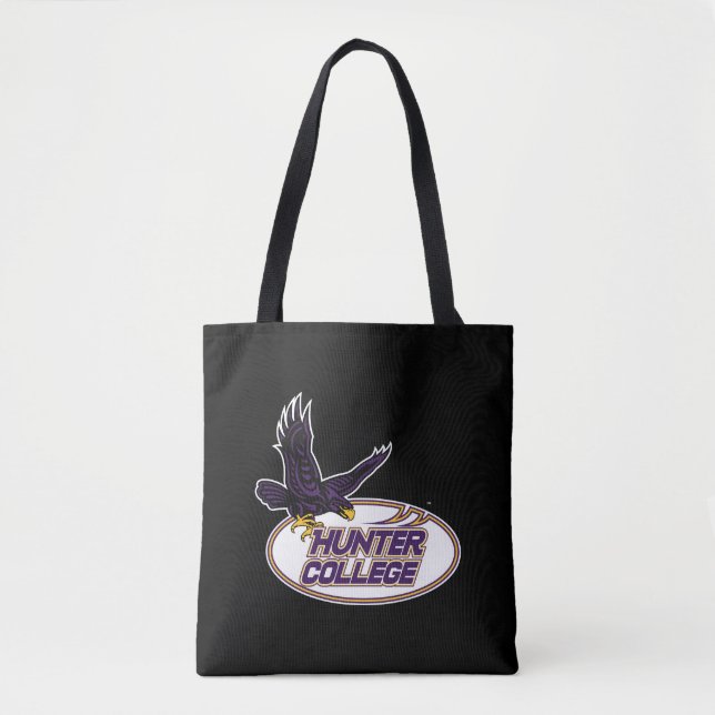 Hunter College Hawks Maskot Tygkasse (Framsida)