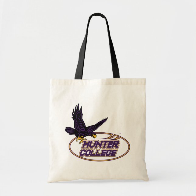 Hunter College Hawks Maskot Tygkasse (Framsidan)
