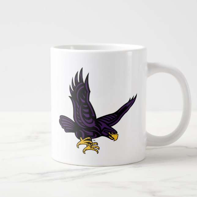 Hunter College Hök Jumbo Mugg (Höger)