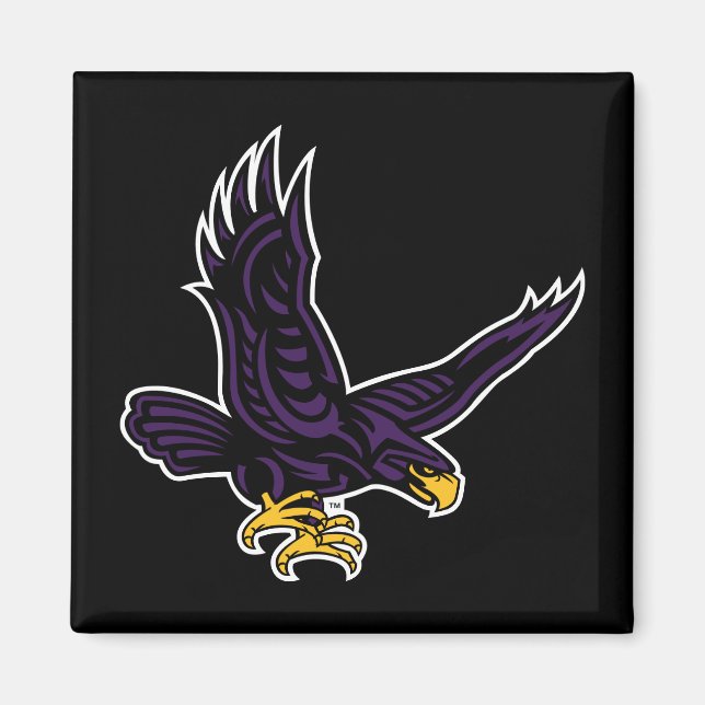 Hunter College Hök Magnet (Framsidan)