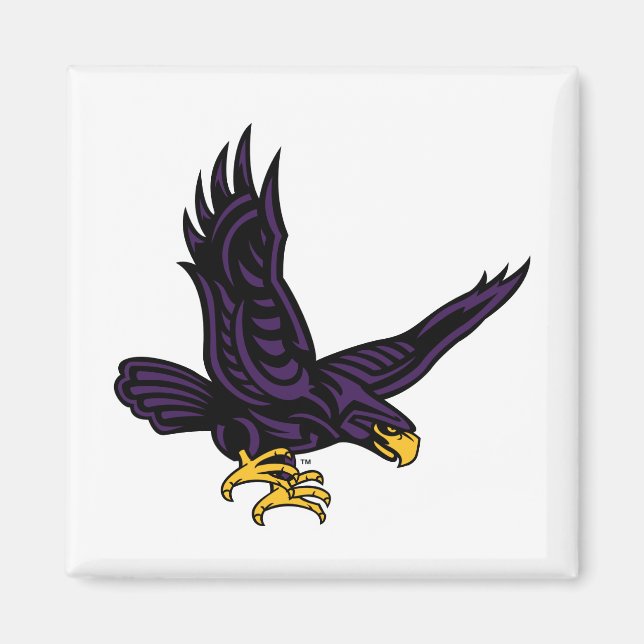 Hunter College Hök Magnet (Framsidan)