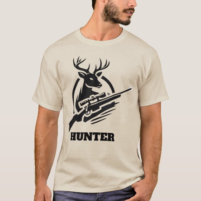 HUNTER design T Shirt (Framsida)