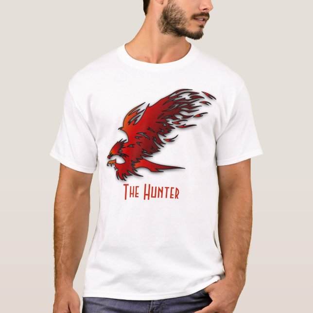 Hunter Eagle-konstruktionen Manar Basic-Shirt T Shirt (Framsida)