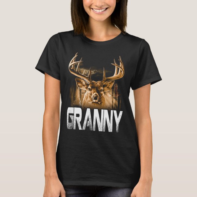 Hunter farmy T-Shirt Funny Pappa Hunting Far (Framsida)