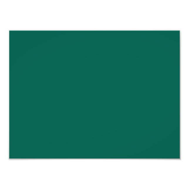 Hunter Forest Grönt Personlig Färg Background Fototryck (Framsidan)