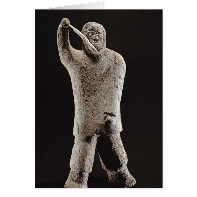 Hunter från Cape Dorset Hälsningskort (Framsidan)