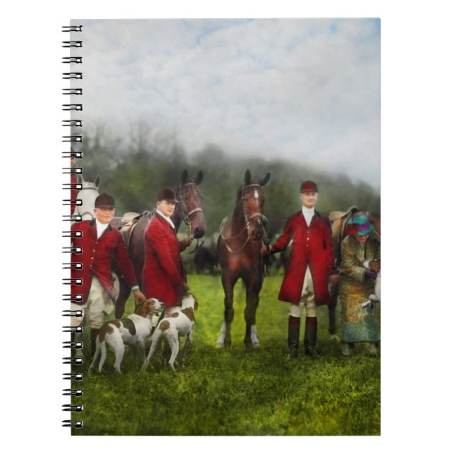 Hunter - Frävjakten - Tally-ho 1924 Anteckningsbok (Framsidan)