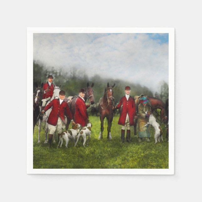 Hunter - Frävjakten - Tally-ho 1924 Pappersservett (Framsidan)