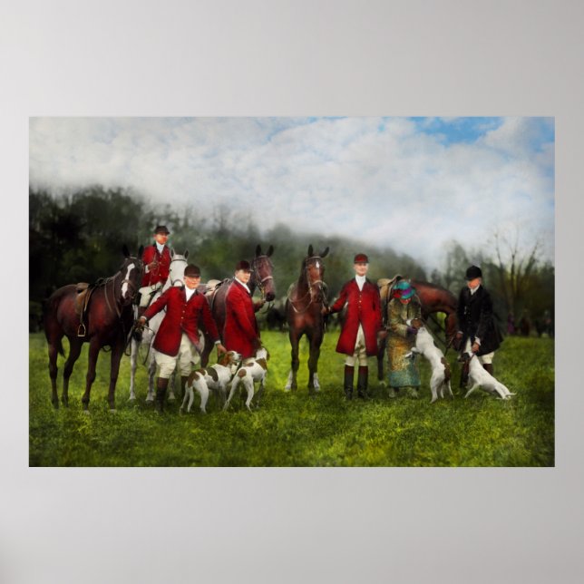 Hunter - Frävjakten - Tally-ho 1924 Poster (Framsidan)