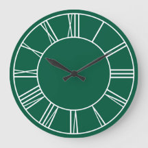 Hunter Grönt och White Ring Roman Numerals
