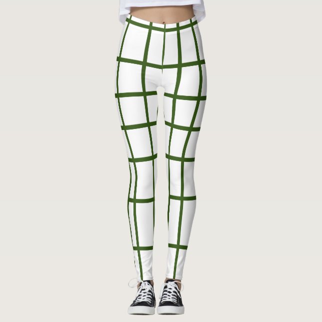 Hunter Grönt Rand Leggings (Framsida)
