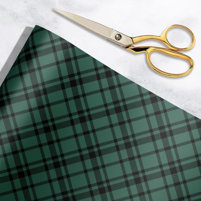 Hunter Grönt Scottish Tartan Play Helgdag Presentpapper (Skapare uppladdad)