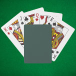 Hunter Grönt Solid Färg Casinokort<br><div class="desc">Hunter Grönt Solid Färg</div>