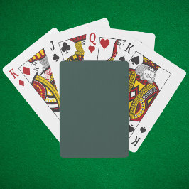 Hunter Grönt Solid Färg Casinokort