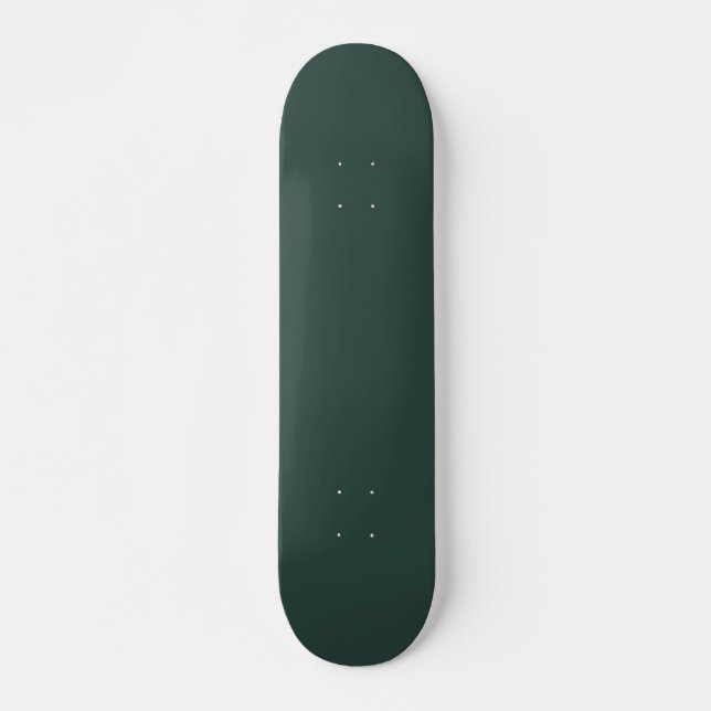 Hunter Grönt Solid Färg Mini Skateboard Bräda 18,5 Cm (Framsida)