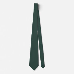 Hunter Grönt Solid Färg Slips