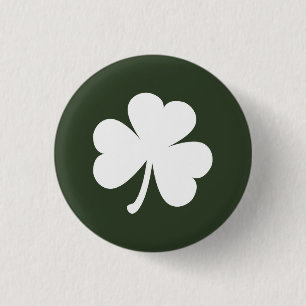 Hunter Grönt w/Irish Shamrock Knapp