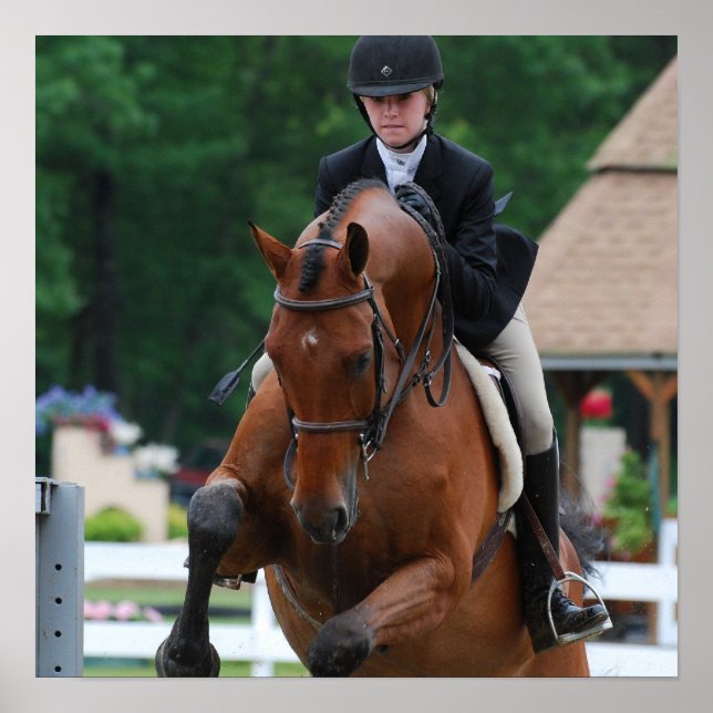 Hunter Horse Show Poster (Framsidan)