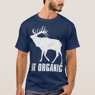 Hunter Hunt Stag Hjort Hunting Antler Gift T Shirt
