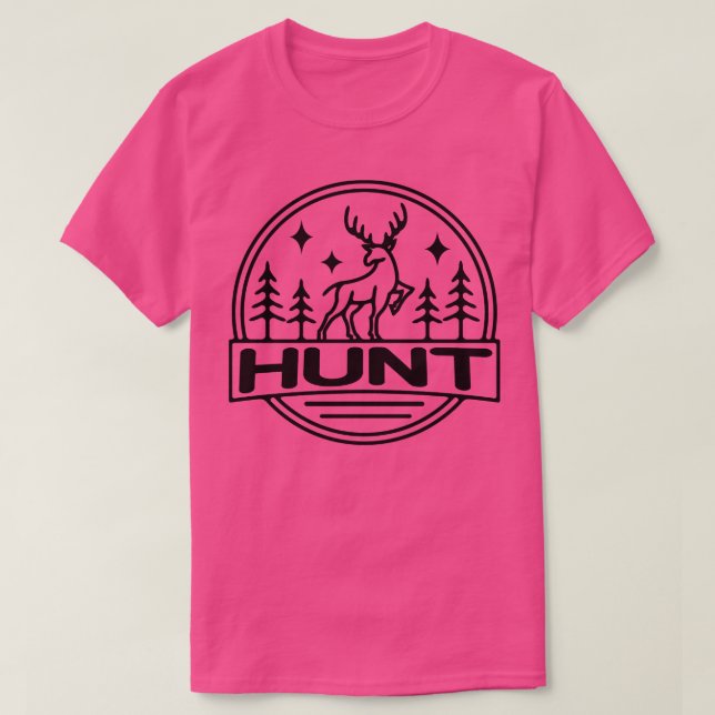 Hunter Hunter Hunting Game T Shirt (Design framsida)