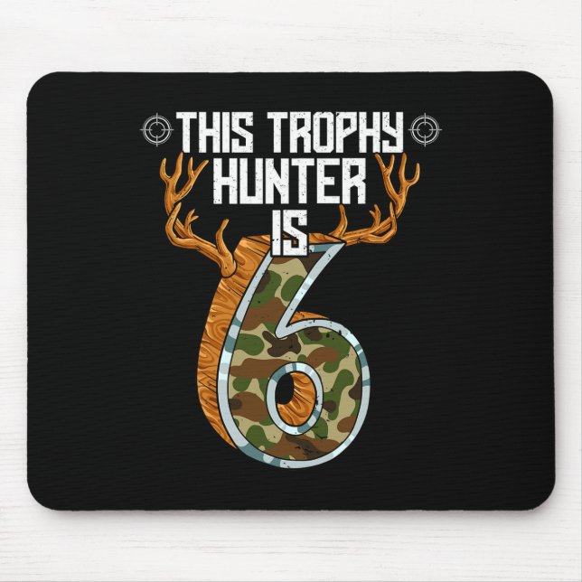 Hunter Hunting Hunting 6e Birthday Musmatta (Framsidan)