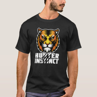 Hunter Instance Tiger Head T Shirt