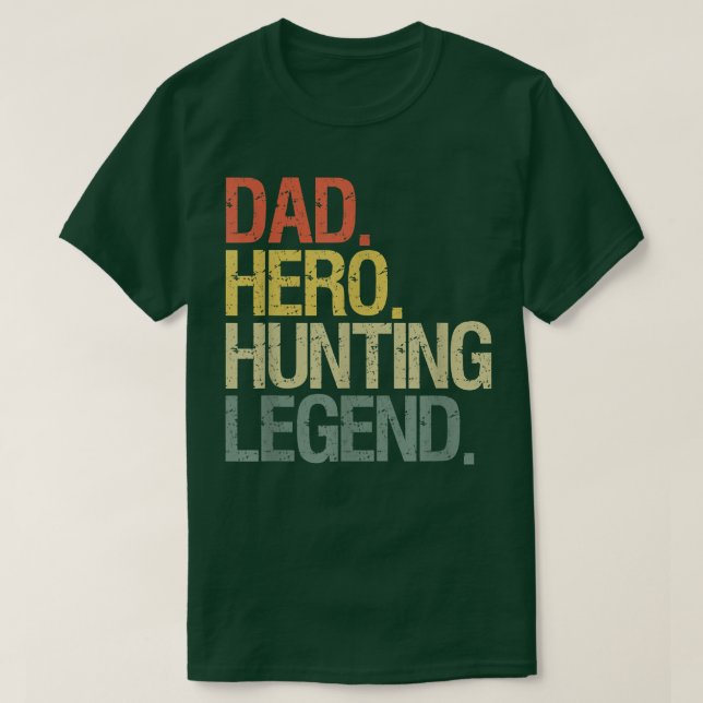 Hunter-jakt pappa t shirt (Design framsida)