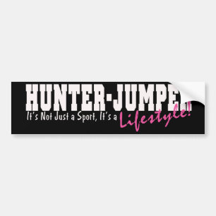 Hunter Jumper Horse Bildekal