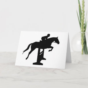 Hunter Jumper Horse & Rider Kort