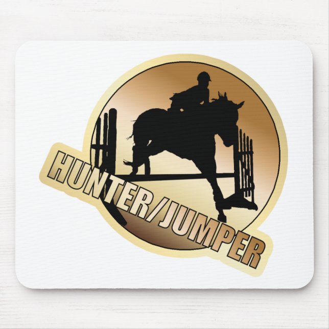 Hunter/Jumper Mousepad Musmatta (Framsidan)