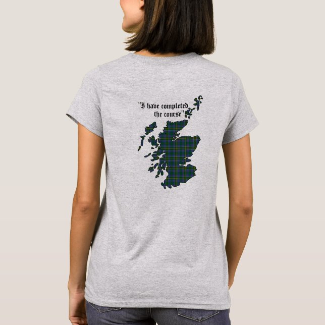 Hunter Klan Kvinnor Tee Shirt (Baksida)