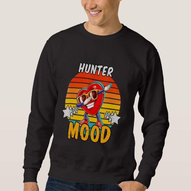 Hunter Mood Lång Ärmad Tröja (Framsida)