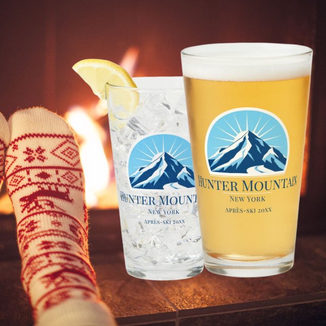 Hunter Mountain New York-skidressorglas Glaskopp (Skapare uppladdad)