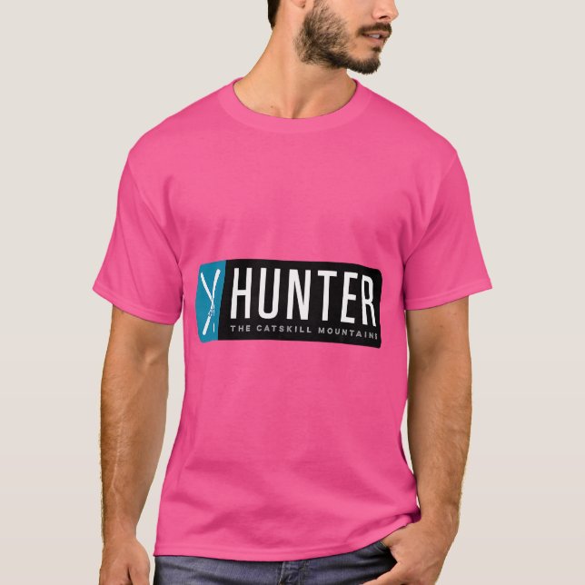 Hunter Mountain Ski T Shirt (Framsida)