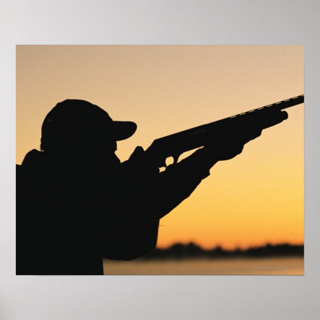 Hunter och Gun Poster (Framsidan)