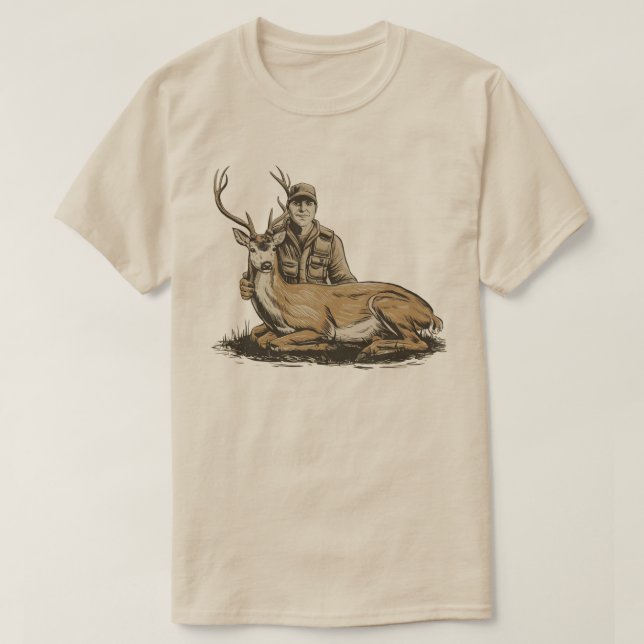 Hunter och Hjort T Shirt (Design framsida)