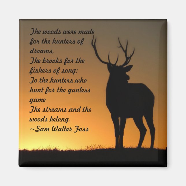 Hunter of Dreams Magnet (Framsidan)