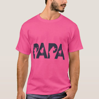 Hunter Pappa Funny Pappa som jagar Far Top T Shirt