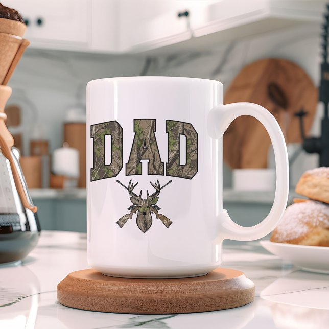 Hunter Pappa Mugg, Far's Day Gift for Fridluftsmän Kaffemugg (dad gift, birthday gift for dad, dad appreciation gift, fathers day gift, new dad gift, grandpa gift)