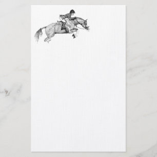 Hunter Pony Pointillism Brevpapper